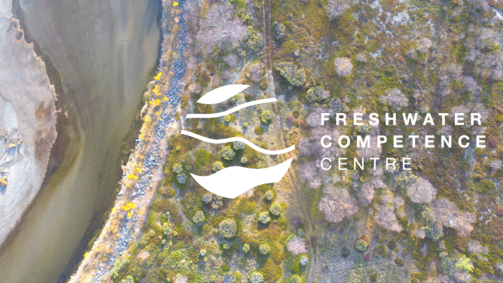River aerial and FWCC logo