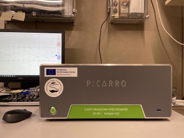 Picarro isotope analyzer of Hydro RI platform