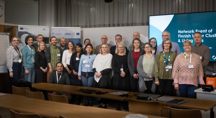 WOLL water4all networking meeting group photo. Photo: Annukka Pekkarinen